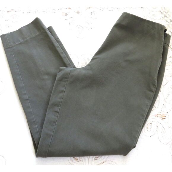Everlane Women's The Work Pants Olive Green  *SM/Med*(read) EUC - Picture 1 of 10